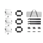 Godox Litemons LP400R RGB LED Light Panel 3 Light Kit